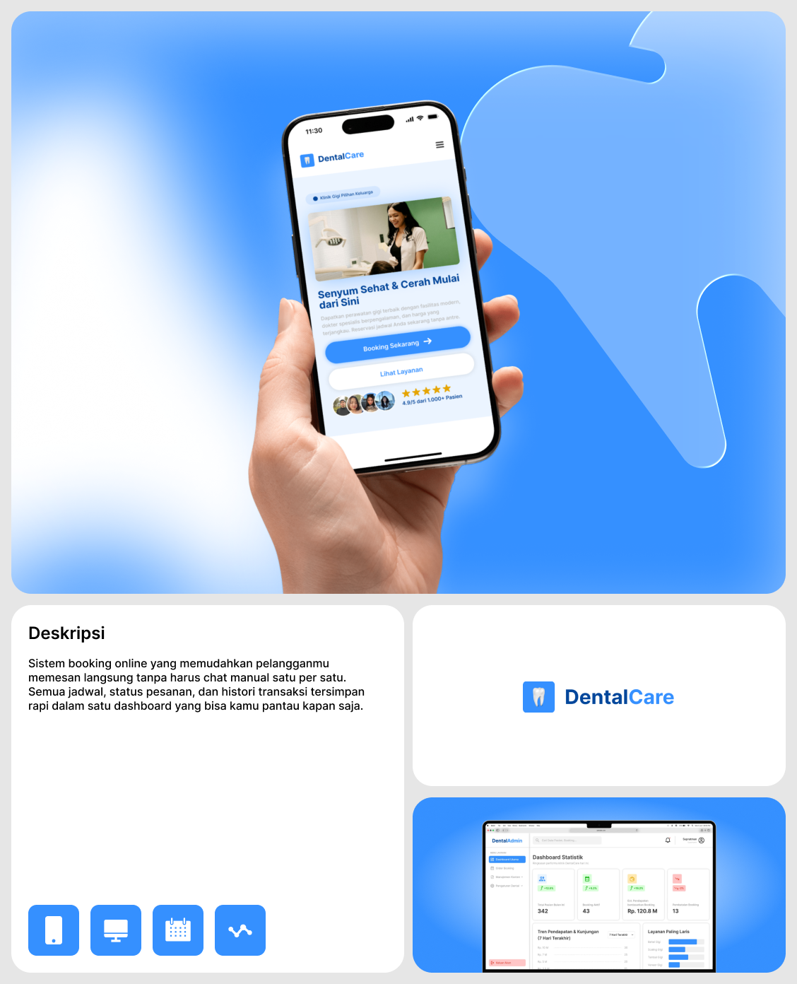 Sistem Booking + Dashboard